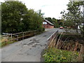 Bridge across the Ebbw from Allotment Road, Ebbw Vale