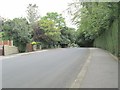 Park View Crescent - looking towards Park Lane