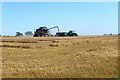 SP5001 : Harvesting at Bayworth by Des Blenkinsopp