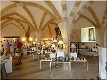ST3505 : Forde Abbey- pottery exhibition by Basher Eyre