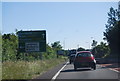 Approaching the Wimborne bypass