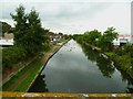 Looking south from Uxbridge Road along the Paddington Arm of the Grand Union Canal