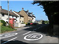 The B3165 heading north through Clapton towards Crewkerne