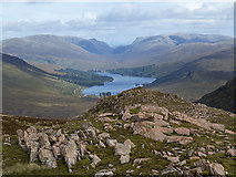 NN3164 : View towards Loch Ossian by William Starkey