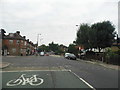 Popes Lane at the junction of Lionel Road, Ealing