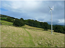 SE0026 : Wind turbine near Hebden Royd FP17 by Humphrey Bolton