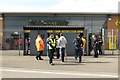 Turnstiles to the Coors Visitor Stand