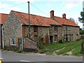 TF9839 : Cottages off Back Street, Binham by Richard Green