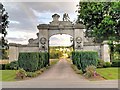 The Entrance to Harlaxton Manor