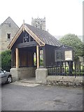 NY8355 : Lych Gate, St Cuthbert's Allendale by Stanley Howe
