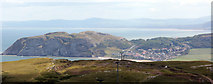 SH8182 : Penrhynside and Little Orme from the top of Great Orme by Jo and Steve Turner