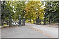 SK8053 : Newark Cemetery Gates by David Dixon