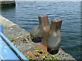 Old dockside bollard