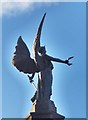 NZ2464 : The winged figure of Victory, Boer War Memorial by Barbara Carr