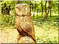 SK6268 : Owl Waymarker, Sherwood Forest by David Dixon
