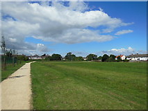 TA0832 : The former Endike Primary School playing fields by Ian S