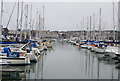 SY6779 : Berths, Weymouth Marina by N Chadwick
