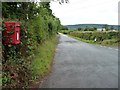 Postbox at Llanvair