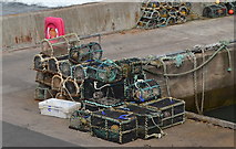 ND3773 : Fishing Tackle in the Harbour at John O'Groats by Terry Robinson