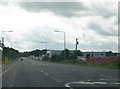 N0739 : Approaching Michael Moore Car Sales at the Creggan Industrial Estate, Athlone  by Eric Jones