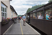 SO0509 : Pant Station of Brecon Mountain Railway by Christine Matthews
