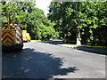 Internal road through Hampden Park Eastbourne