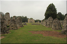 TL8683 : Thetford Priory ruins by Richard Croft