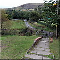 Steps down from Glan Ebbw, Blaina