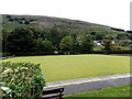 Bowling green in Duffryn Park, Blaina