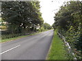 A467 in a former railway route in the south of Blaina