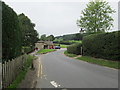 Road leading from B6160 - passing Post Office & Village Hall