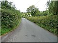 Glascoed Lane, looking west