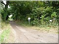 Public footpath into Trostra Common