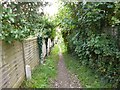 Bridport, footpath