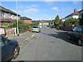 Gipton Wood Crescent - looking towards Upland Crescent