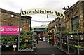 The entrance to Oswaldtwistle Mills