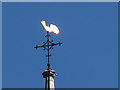 TQ7468 : Rochester Cathedral: weathervane by Stephen Craven