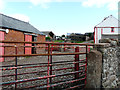 Cobbled farmyard