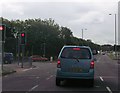 Road junction for Waterlooville Industrial Estate