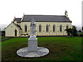 H5892 : Statue, Cranagh RC Church by Kenneth  Allen