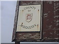 County of Middlesex sign, Chase Side