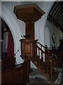 St Mary, Boyton: pulpit