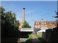 Canal passes under Derby Road, Long Eaton