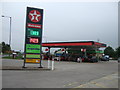 Service station off the A635