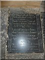 Sherborne Abbey: memorial (vi)