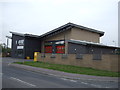 Fire station on Burton Road