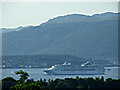 Caribbean Princess off Inverkip