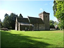 ST3794 : St Andrew's Church, Tredunnock by Christine Johnstone