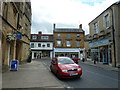 Red car in Half Moon Street