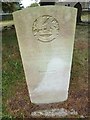 St John the Evangelist, Sutton Veny: military grave (1)